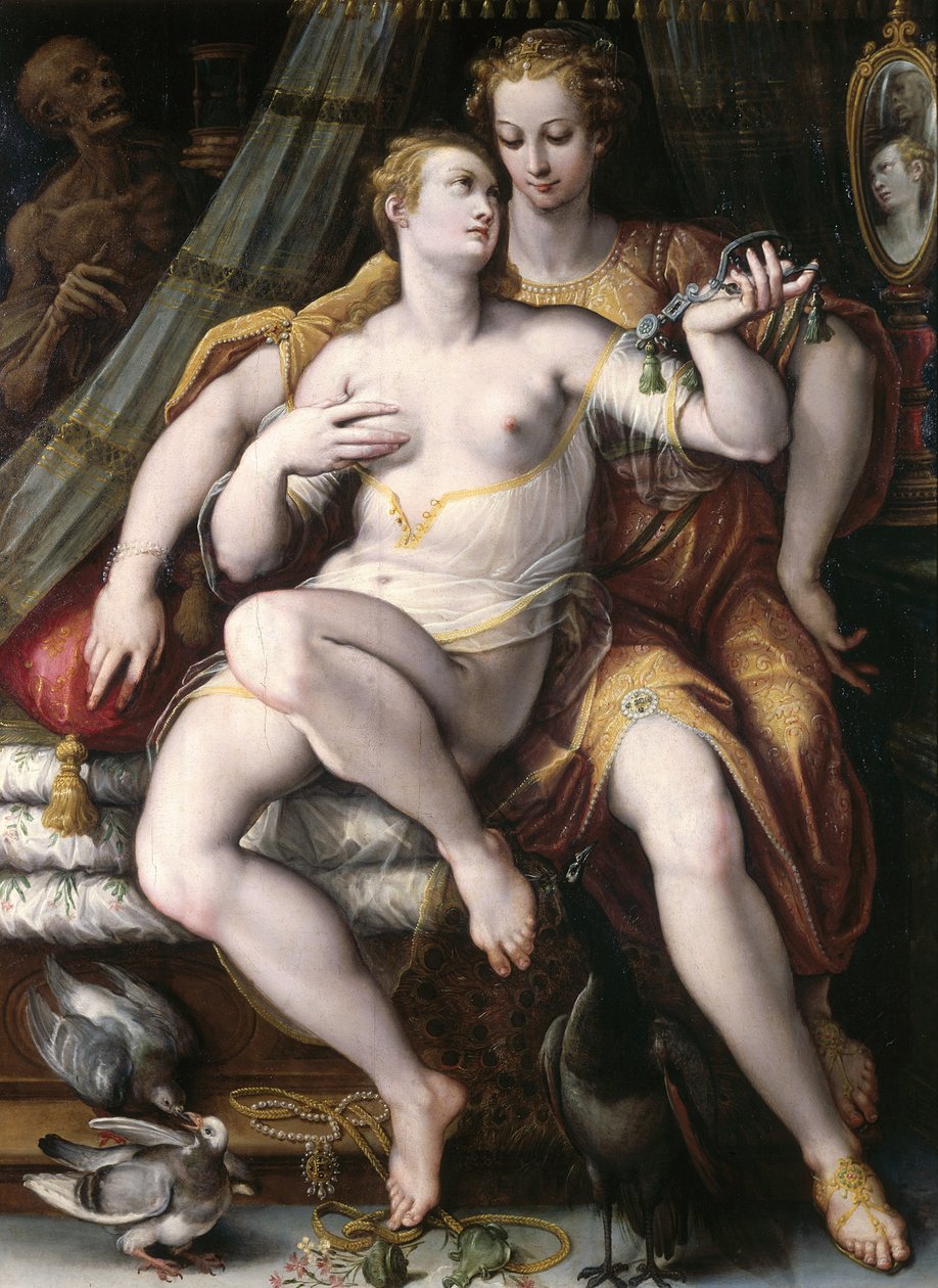 Vanité, modestie et mort, 1569 - Jan van der Straet