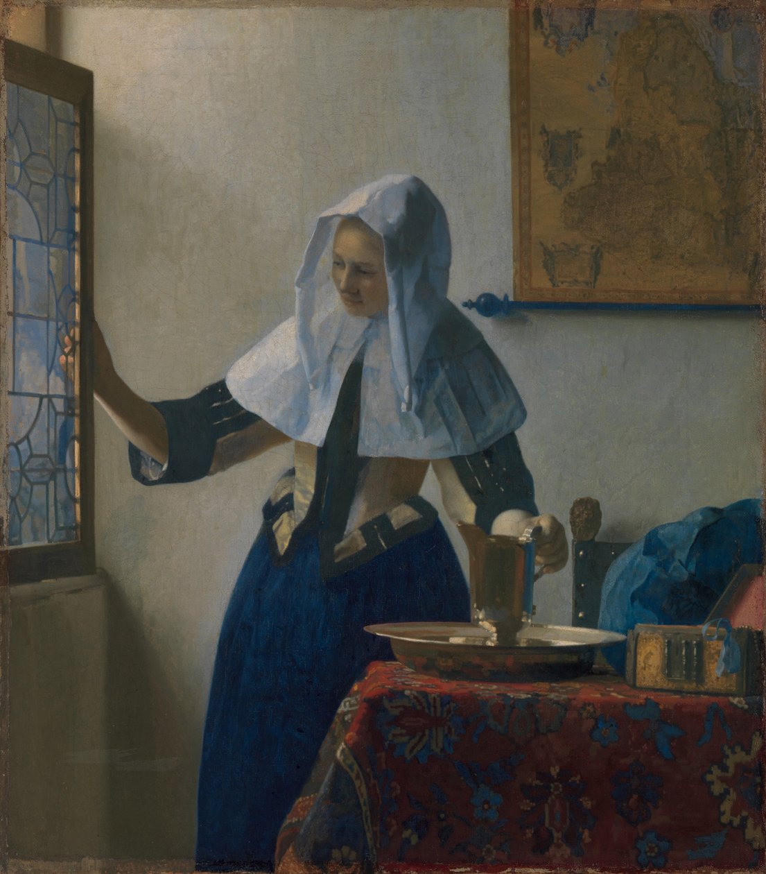 Jeune femme avec une cruche d