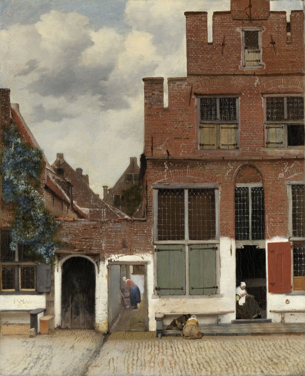Vue de maisons à Delft, connue sous le nom de 