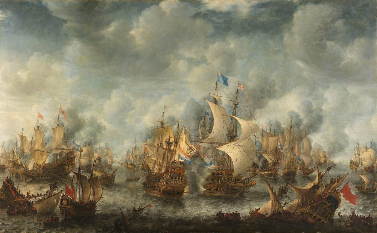 La bataille de Terheide - Jan Abrahamsz. Beerstraten
