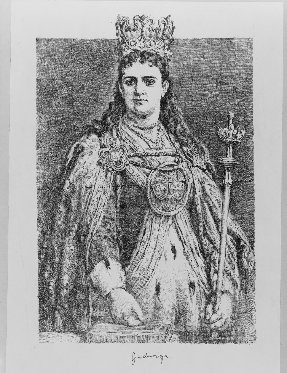 Reine Jadwiga de Pologne, 19ème siècle - Jan Alojzy Matejko