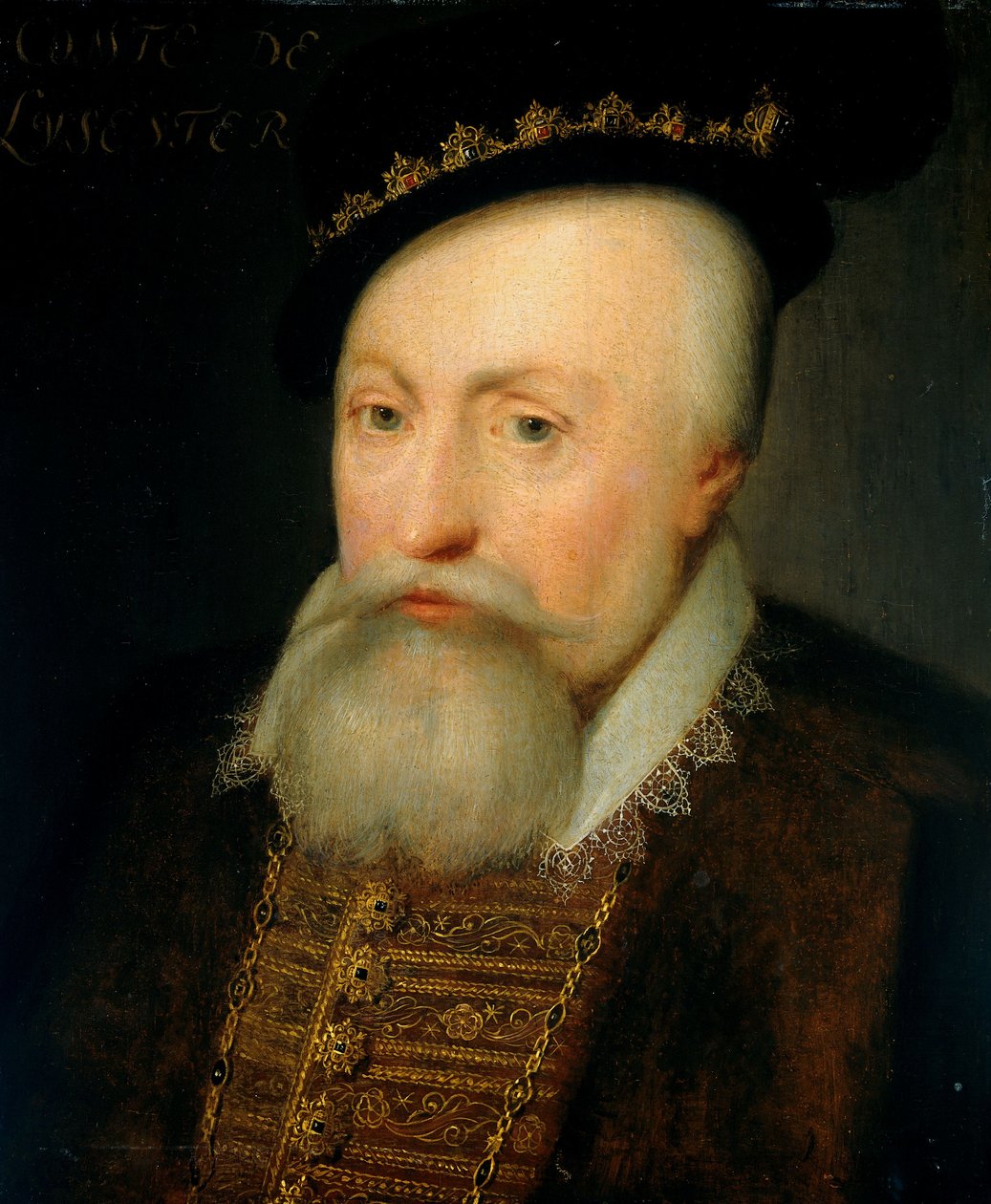 Portrait de Robert Dudley - Jan Anthonisz. van Ravesteyn