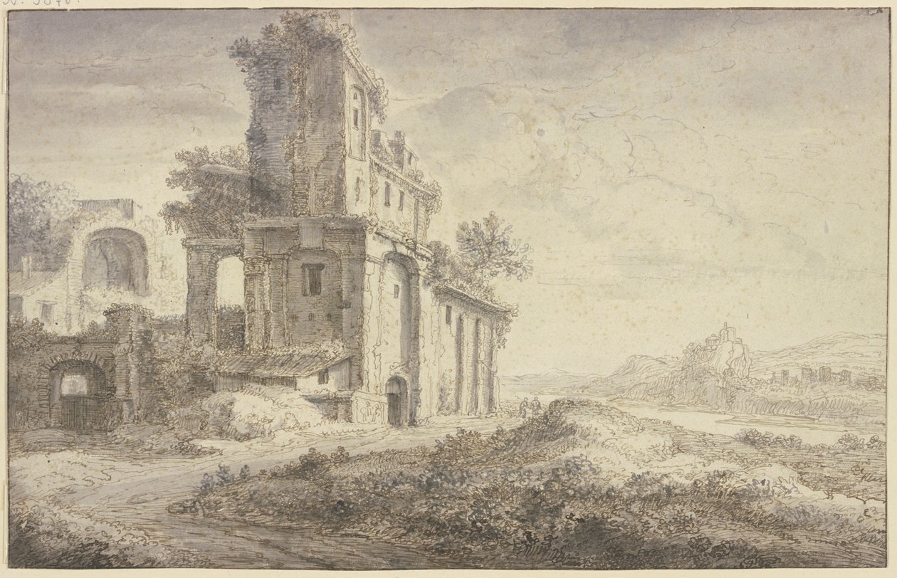 Ruines romaines - Jan Asselijn