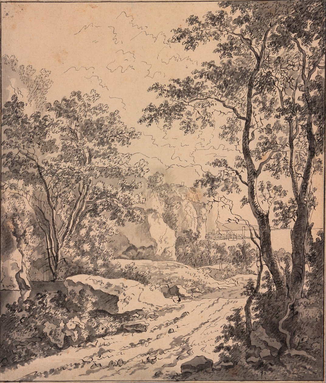 Paysage italien, entre Ancône et Sinigaglia - Jan Both