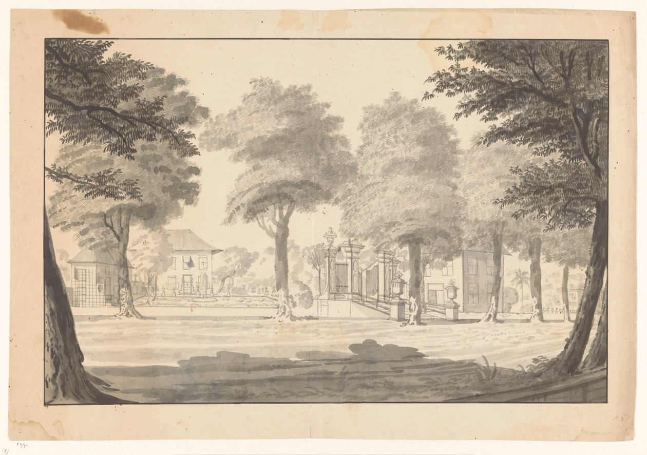 Maison sur la route de Rijswijk - Jan Brandes