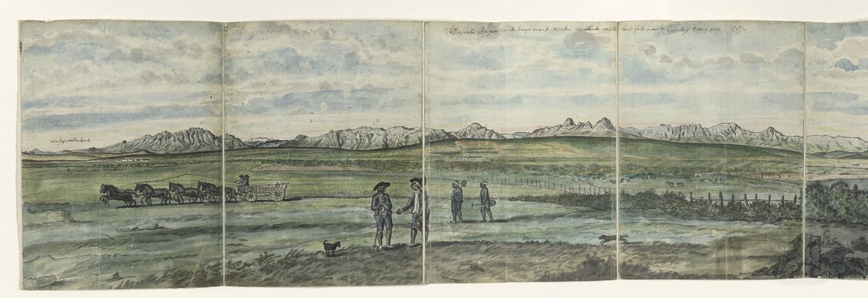 Panorama de Hottentots Holland - Jan Brandes
