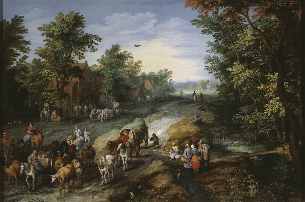 Route dans les environs d