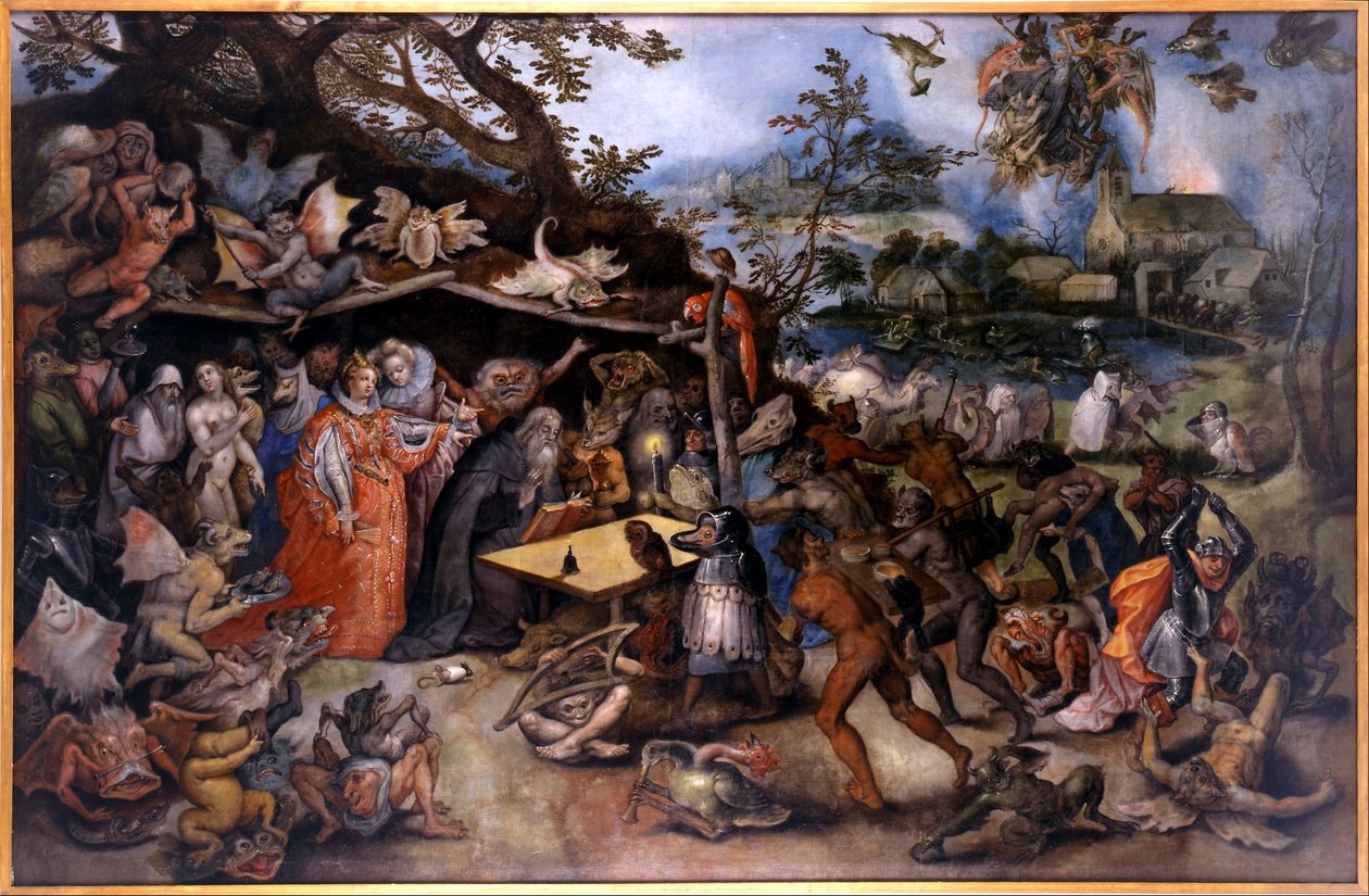 Les tentations de Saint Antoine Abad - Jan Brueghel the Elder