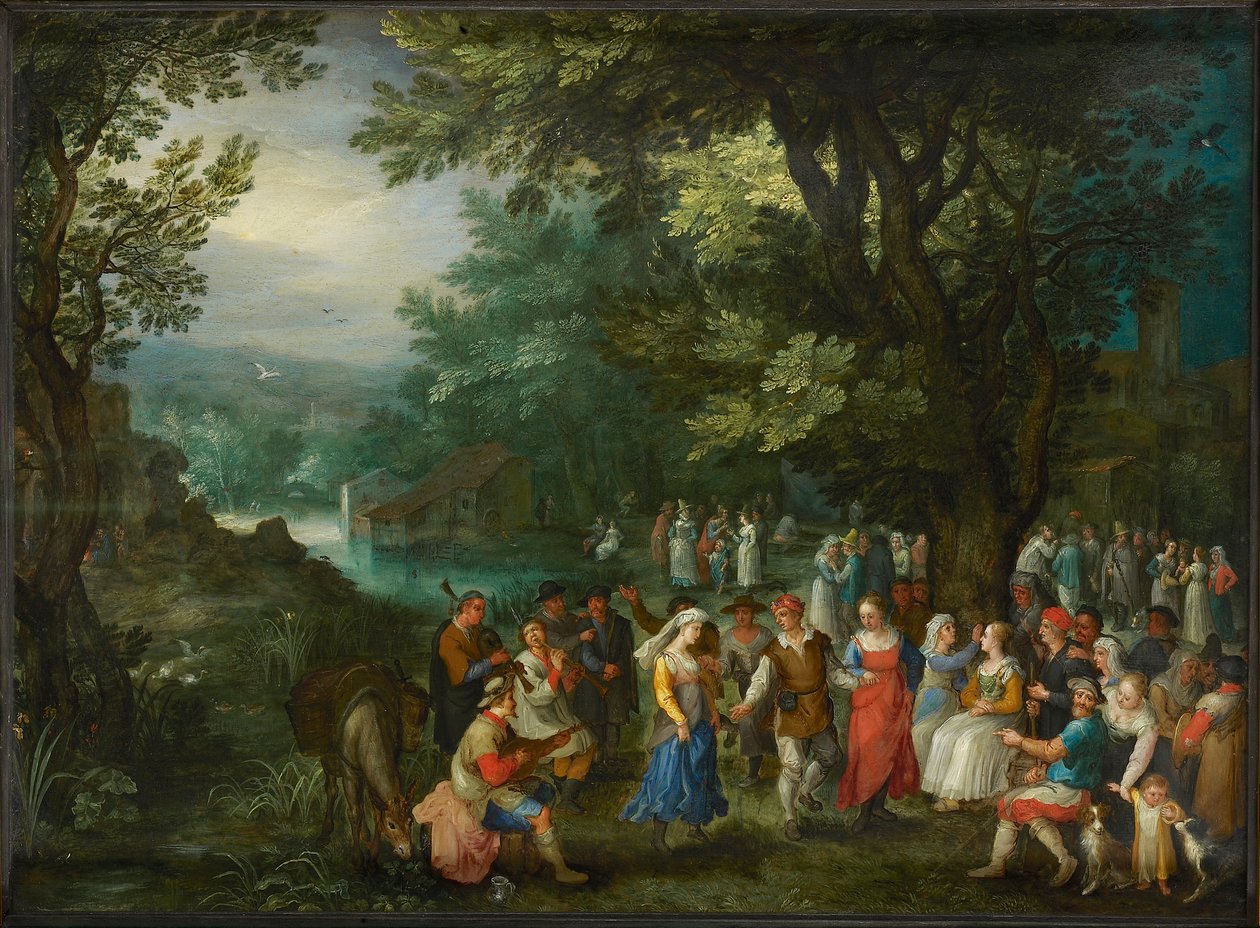 Danse de mariage, 1596 - Jan Brueghel the Elder