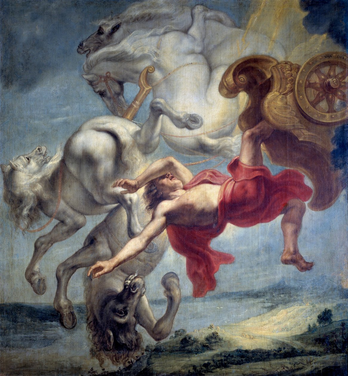 La chute de Phaeton - Jan Carel van Eyck