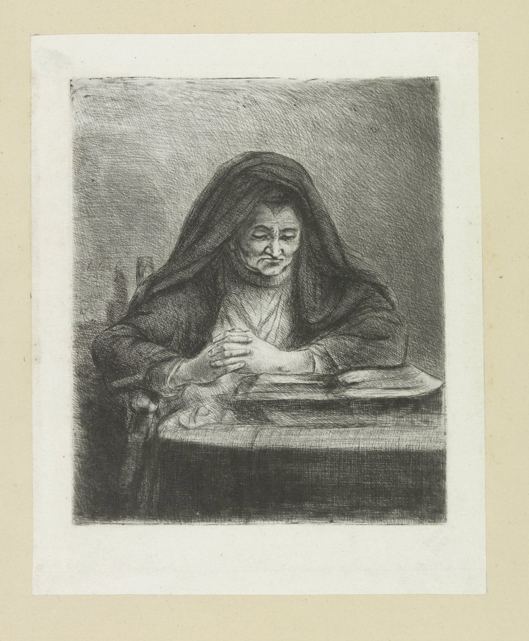 Femme lisant - Jan Chalon