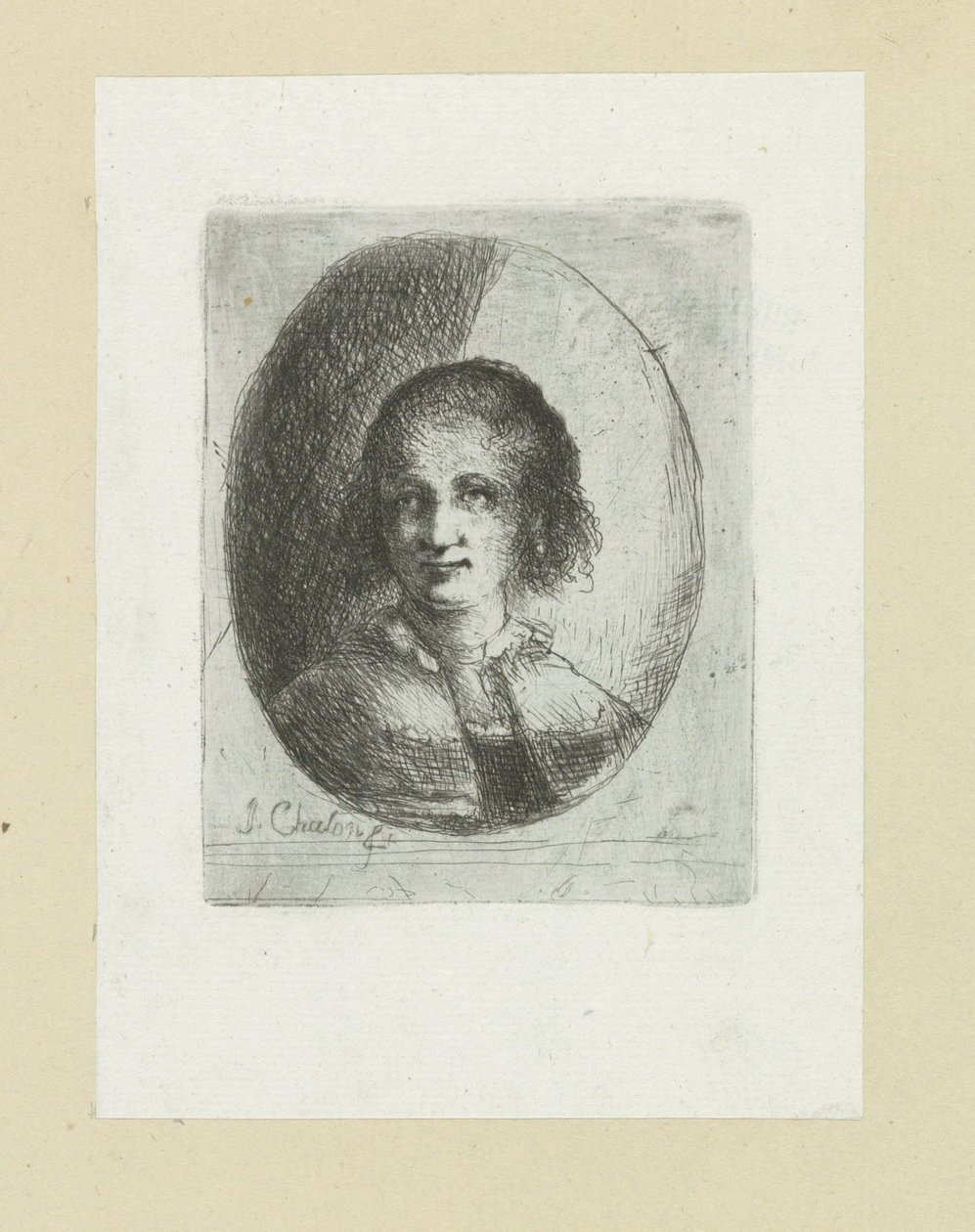 Portrait de Christina Chalon - Jan Chalon