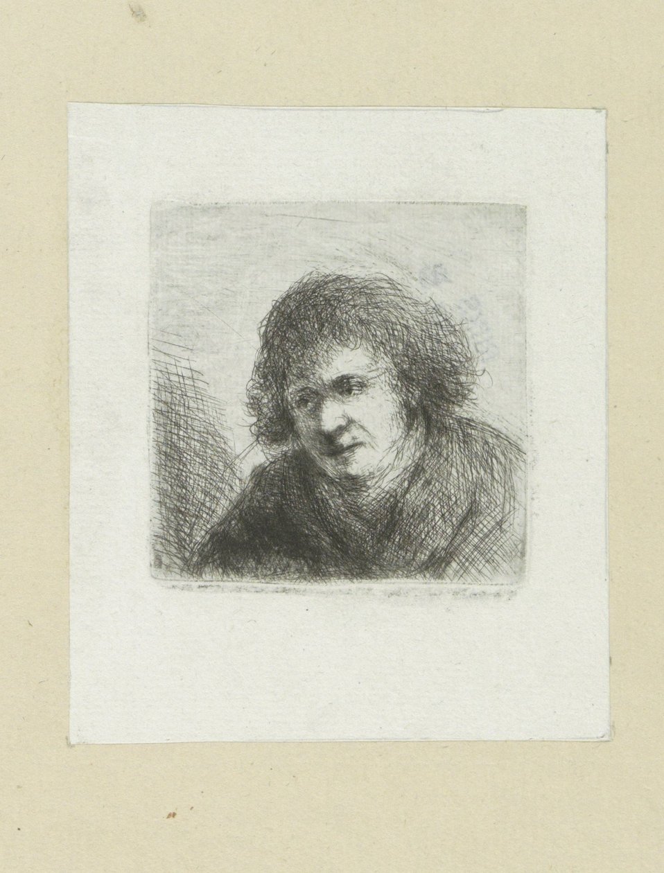 Homme adulte, vers la gauche - Jan Chalon