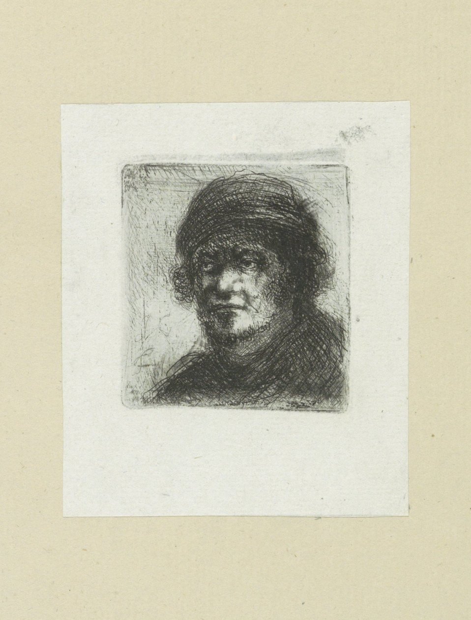 Homme adulte, vers la gauche - Jan Chalon