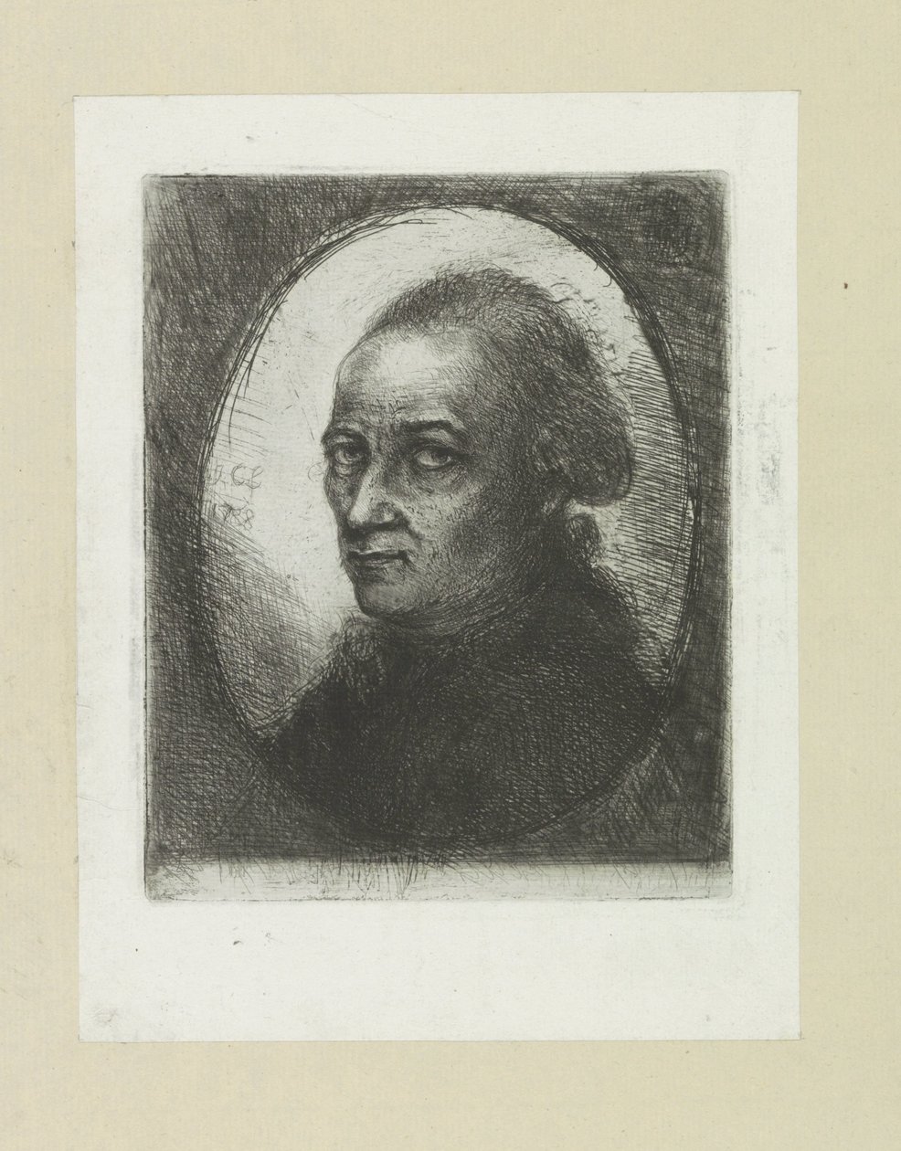 Autoportrait de Jan Chalon - Jan Chalon