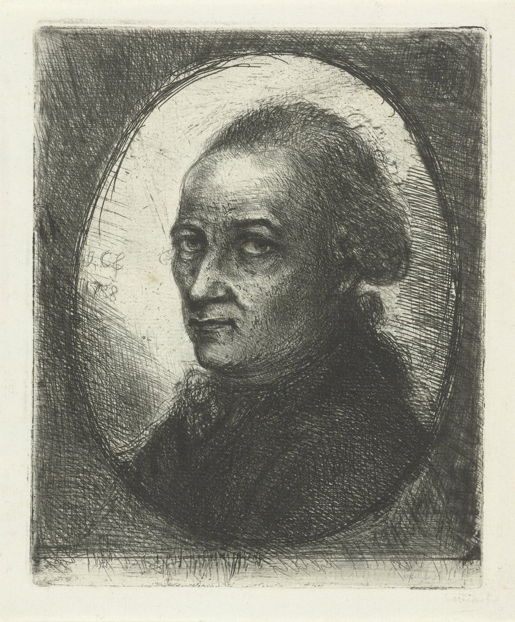 Autoportrait de Jan Chalon - Jan Chalon