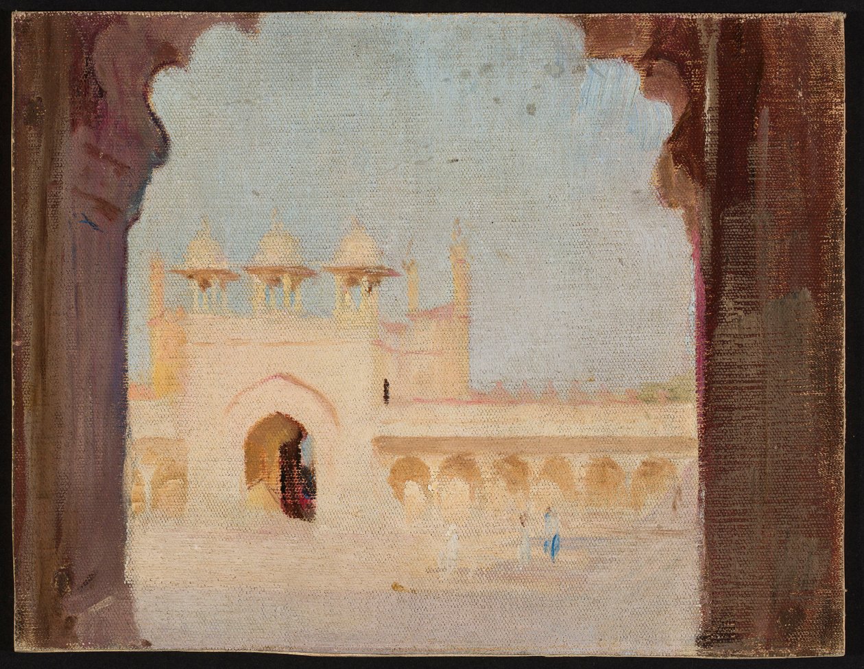 Agra - Les palais. Extrait d