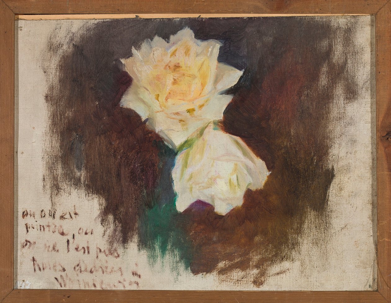 Des roses blanches - Jan Ciągliński