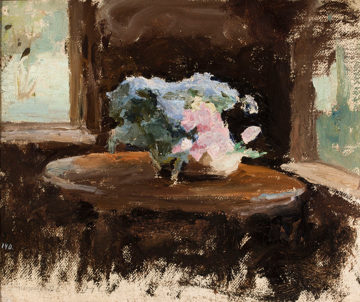 Un bouquet de myosotis - Jan Ciągliński