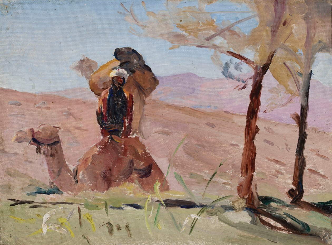 Le désert. Une pause dans les montagnes du Liban. Extrait d