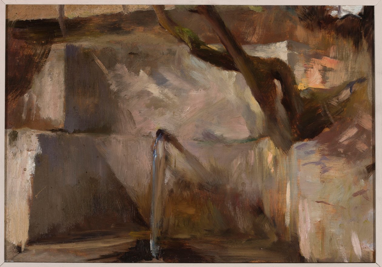 Fontaine aux environs de Yalta. D