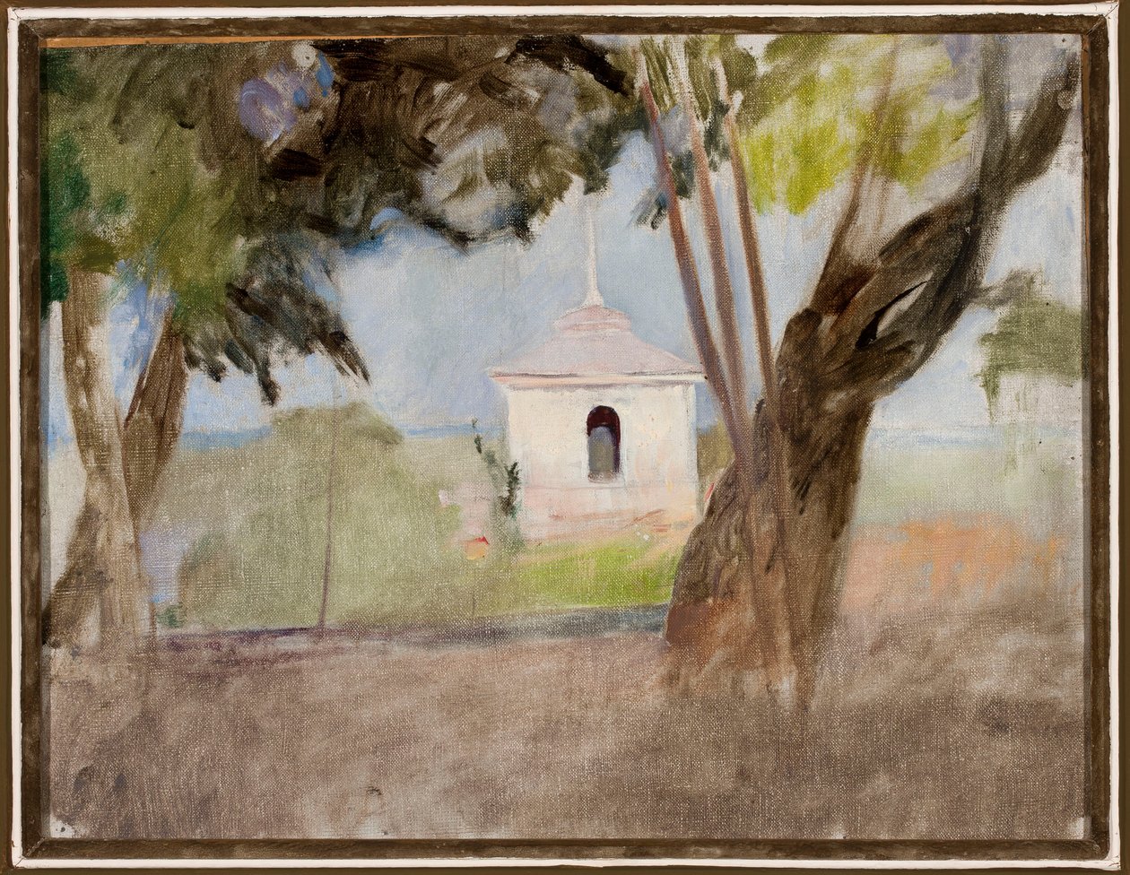 Chapelle à Tałaszkino - étude septentrionale - Jan Ciągliński