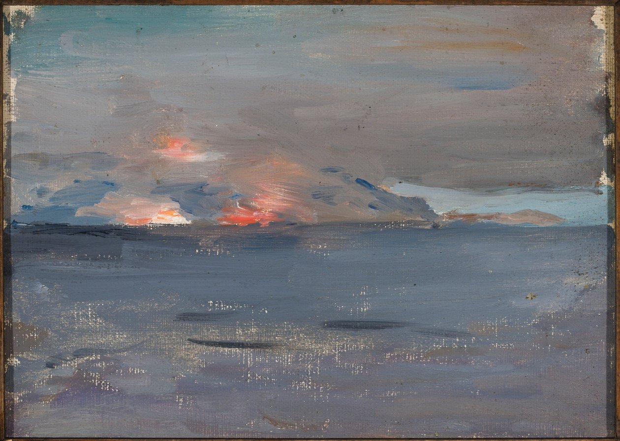 Feux depuis le navire. D