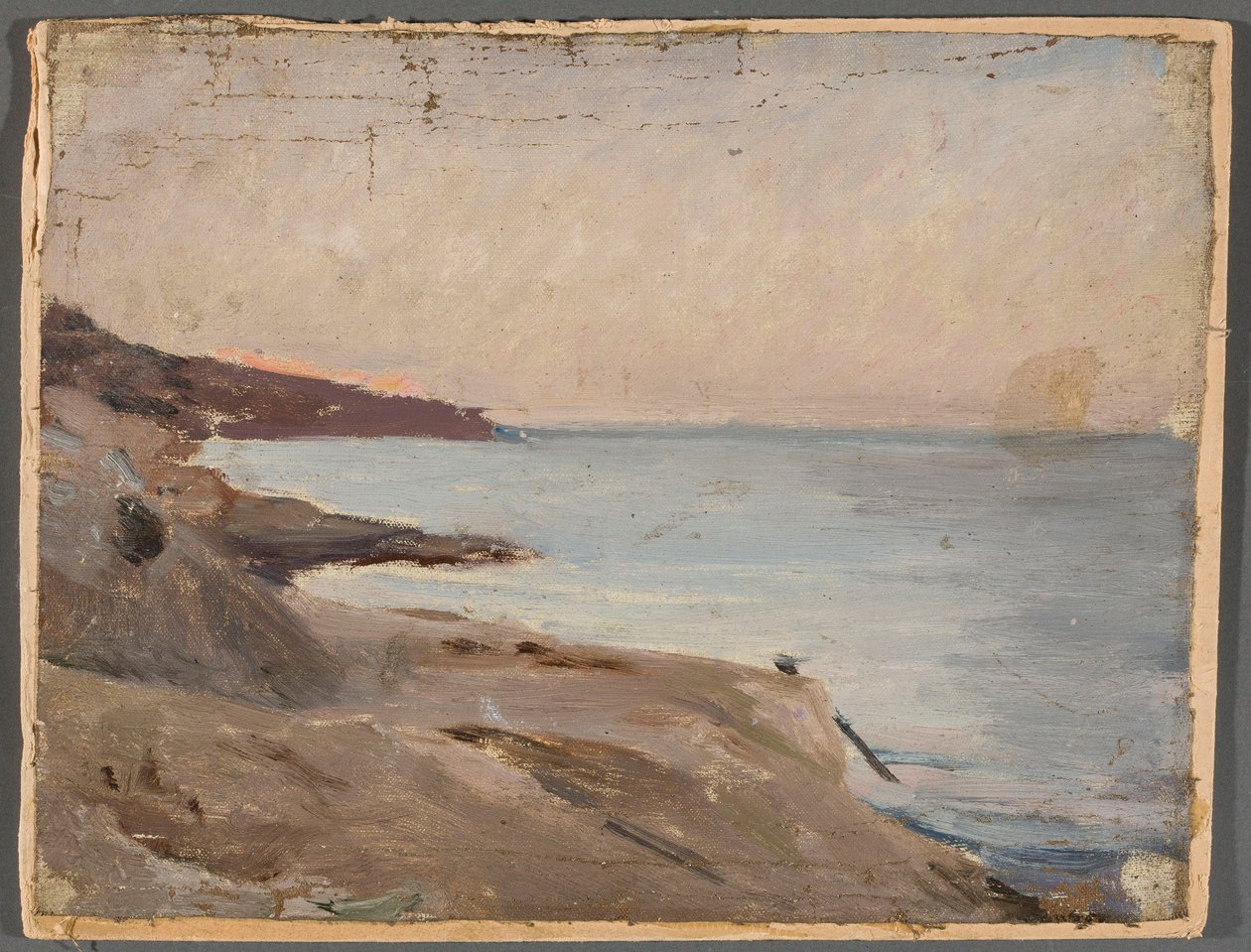 Paysage marin - Yalta. D