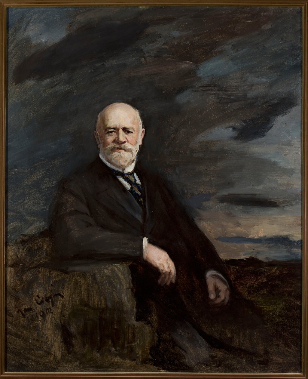 Portrait de Jan Bloch - Jan Ciągliński