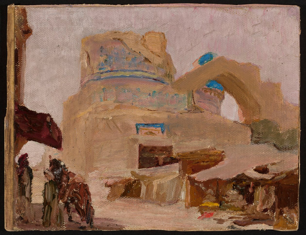 Samarcande - Bibi-Khanoum, tombe de l