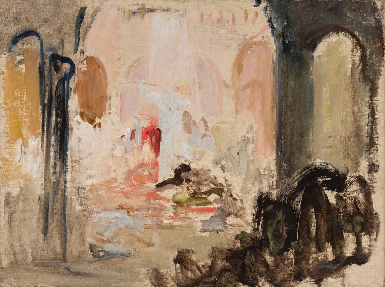 Esquisse de décor pour l