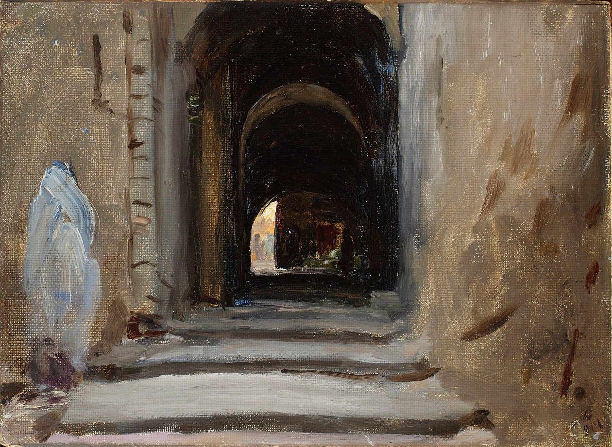 La Via Dolorosa à Jérusalem. Extrait d