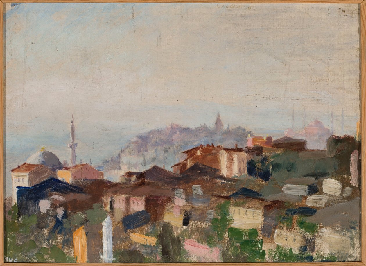 Vue sur la Punta del Seraglio. Extrait d