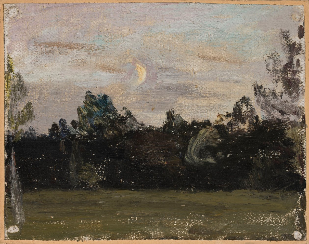 Soirée au clair de lune à Marijno - Jan Ciągliński