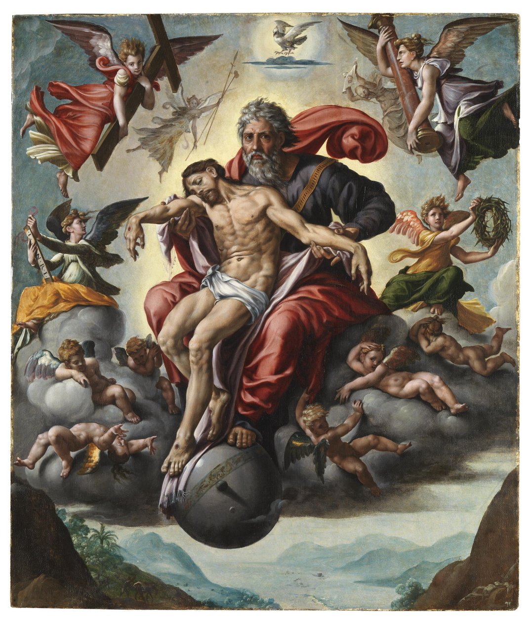 Dutch : Le propitiatoire Sainte Trinité - Jan Cornelisz Vermeyen