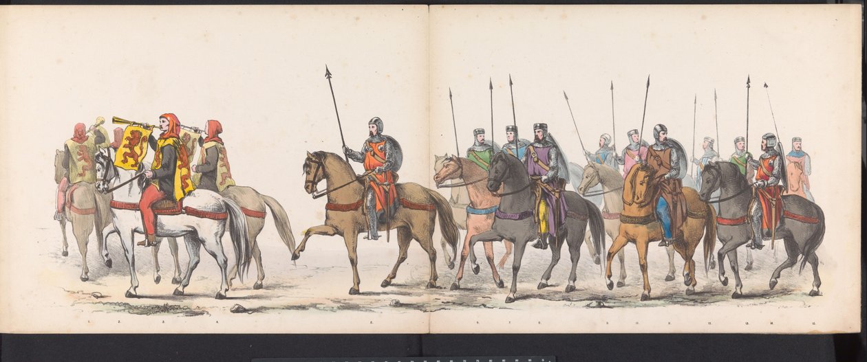 Mascarade des étudiants de Leyde, 1865 (pl. 1) - Jan Daniël Cornelis Carel Willem baron de Constant Rebecque