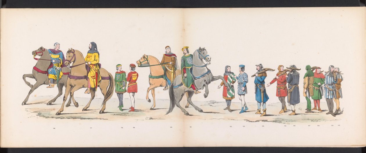 Mascarade des étudiants de Leyde, 1865 (pl. 10) - Jan Daniël Cornelis Carel Willem baron de Constant Rebecque