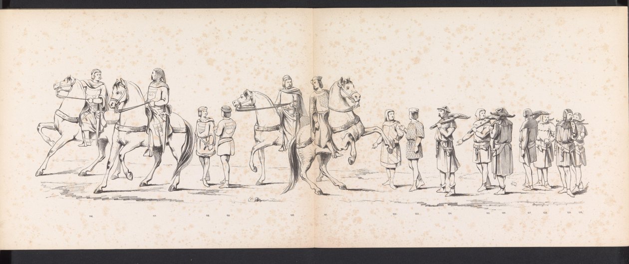 Mascarade des étudiants de Leyde, 1865 (pl. 10) - Jan Daniël Cornelis Carel Willem baron de Constant Rebecque