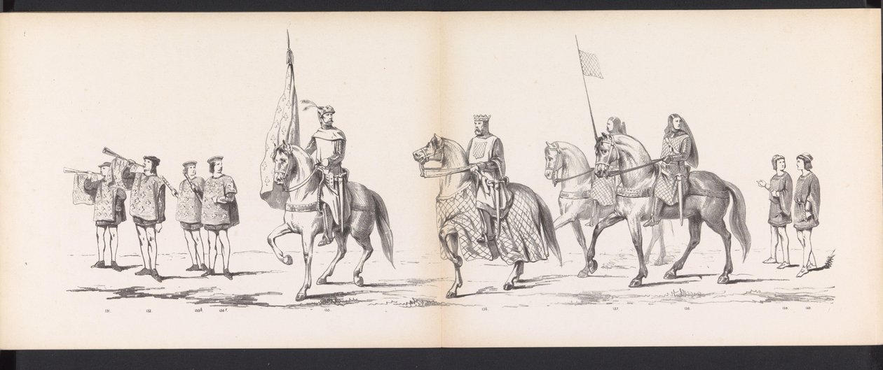 Mascarade des étudiants de Leyde, 1865 (pl. 11) - Jan Daniël Cornelis Carel Willem baron de Constant Rebecque