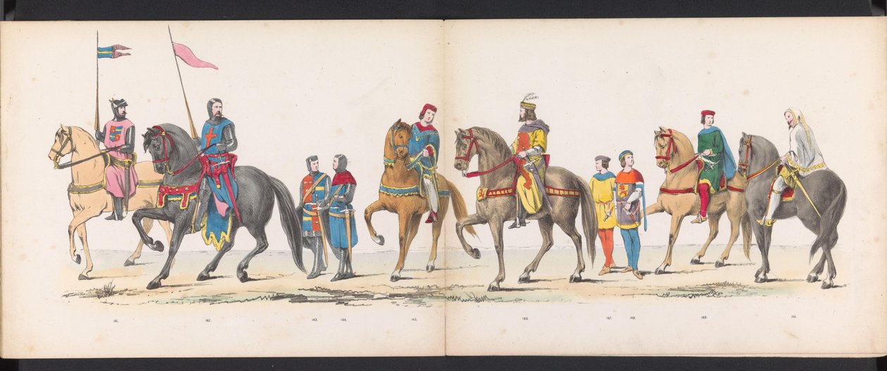 Mascarade des étudiants de Leyde, 1865 (plaque 12) - Jan Daniël Cornelis Carel Willem baron de Constant Rebecque