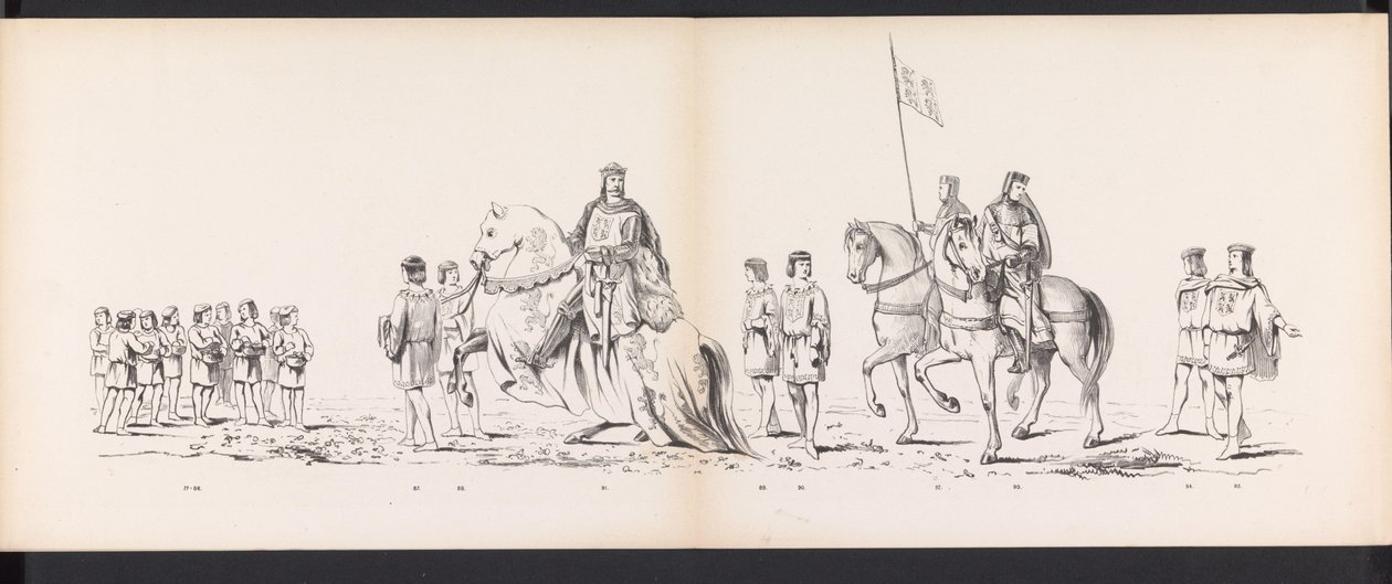 Mascarade des étudiants de Leyde, 1865 (plaque 7) - Jan Daniël Cornelis Carel Willem baron de Constant Rebecque