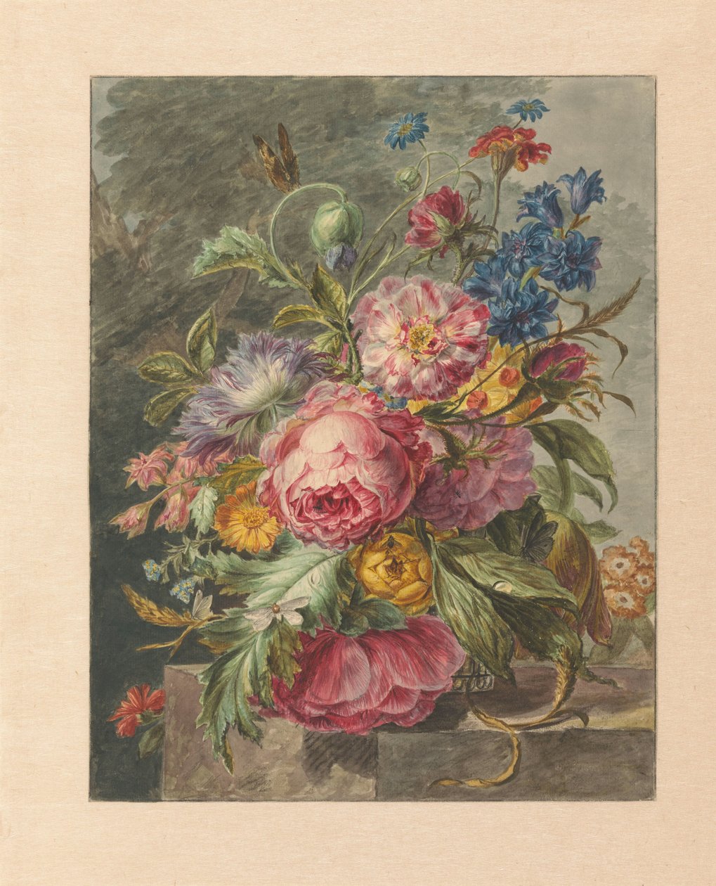 Nature morte avec des fleurs - Jan Evert Morel (I)
