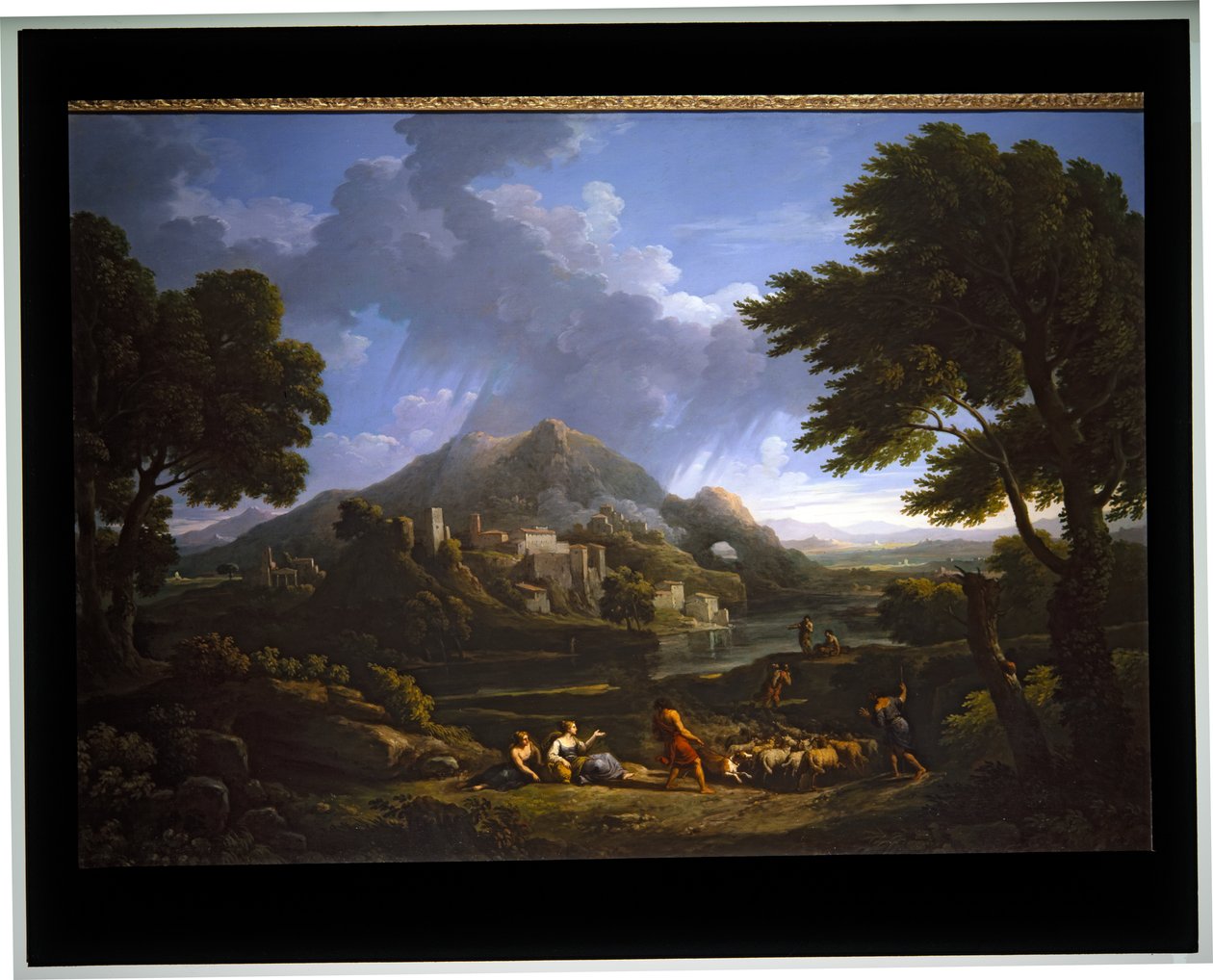 Paysage A Temporale dans la campagne - Jan Frans van (1662 1749) Bloemen