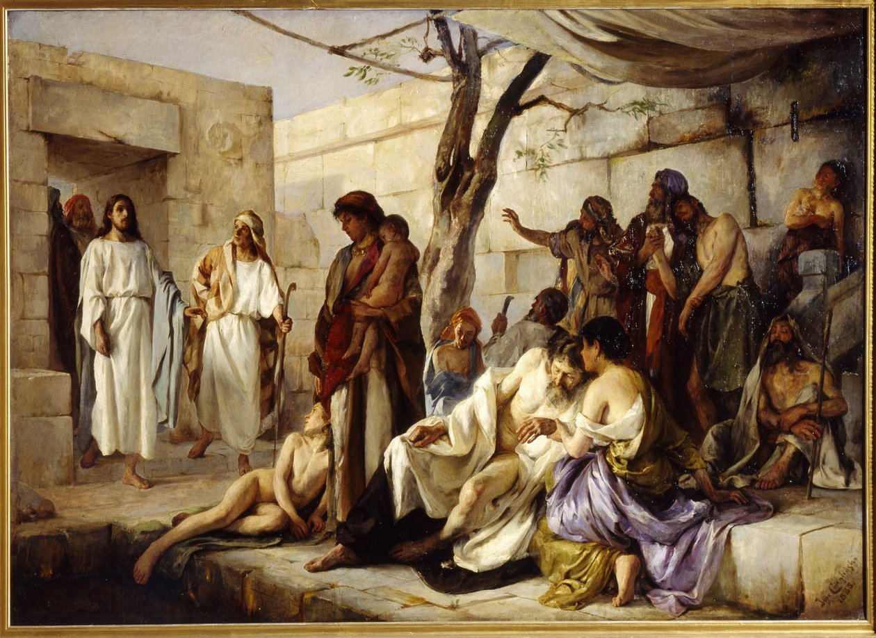Le miracle de la piscine de Bethesda - Jan Franzevich Cloginsky