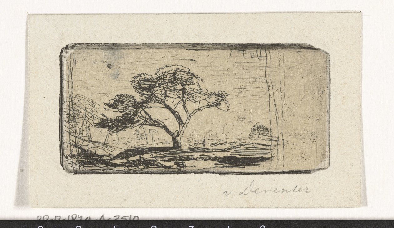 Paysage avec arbre - Jan Frederik van Deventer