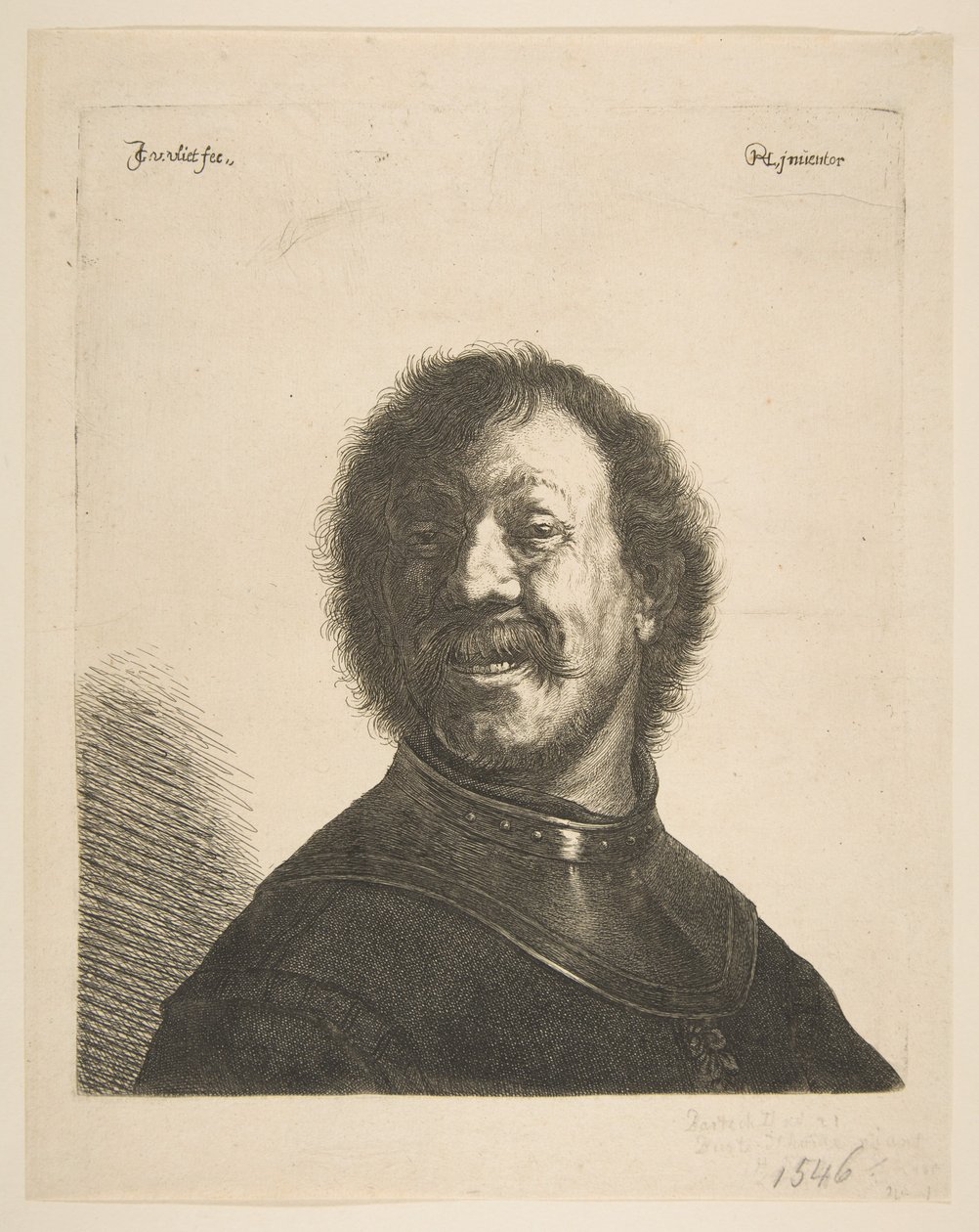 Homme riant dans une gorgerette, 1620-40 - Jan Georg van Vliet