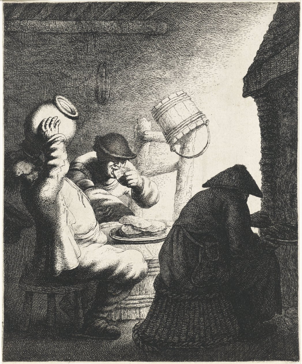 Personnes mangeant des crêpes à l