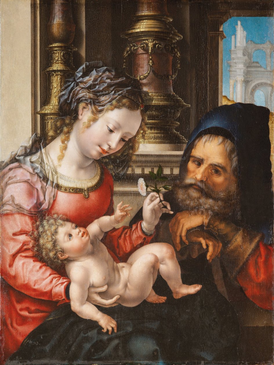 La Sainte Famille - Jan Gossaert