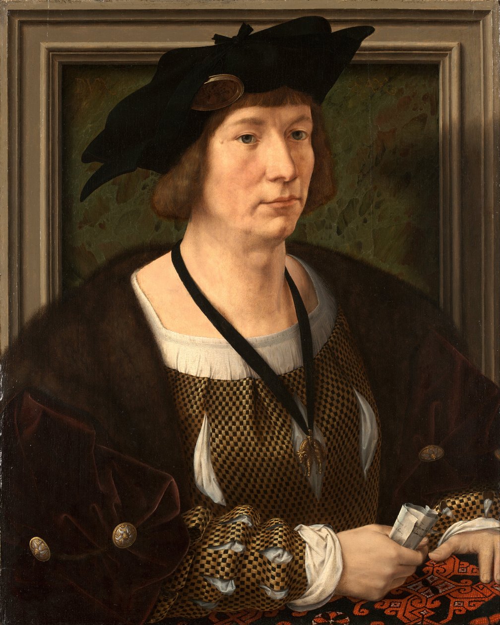 Portrait de Henri III de Nassau-Breda 1483-1538 - Jan Gossaert