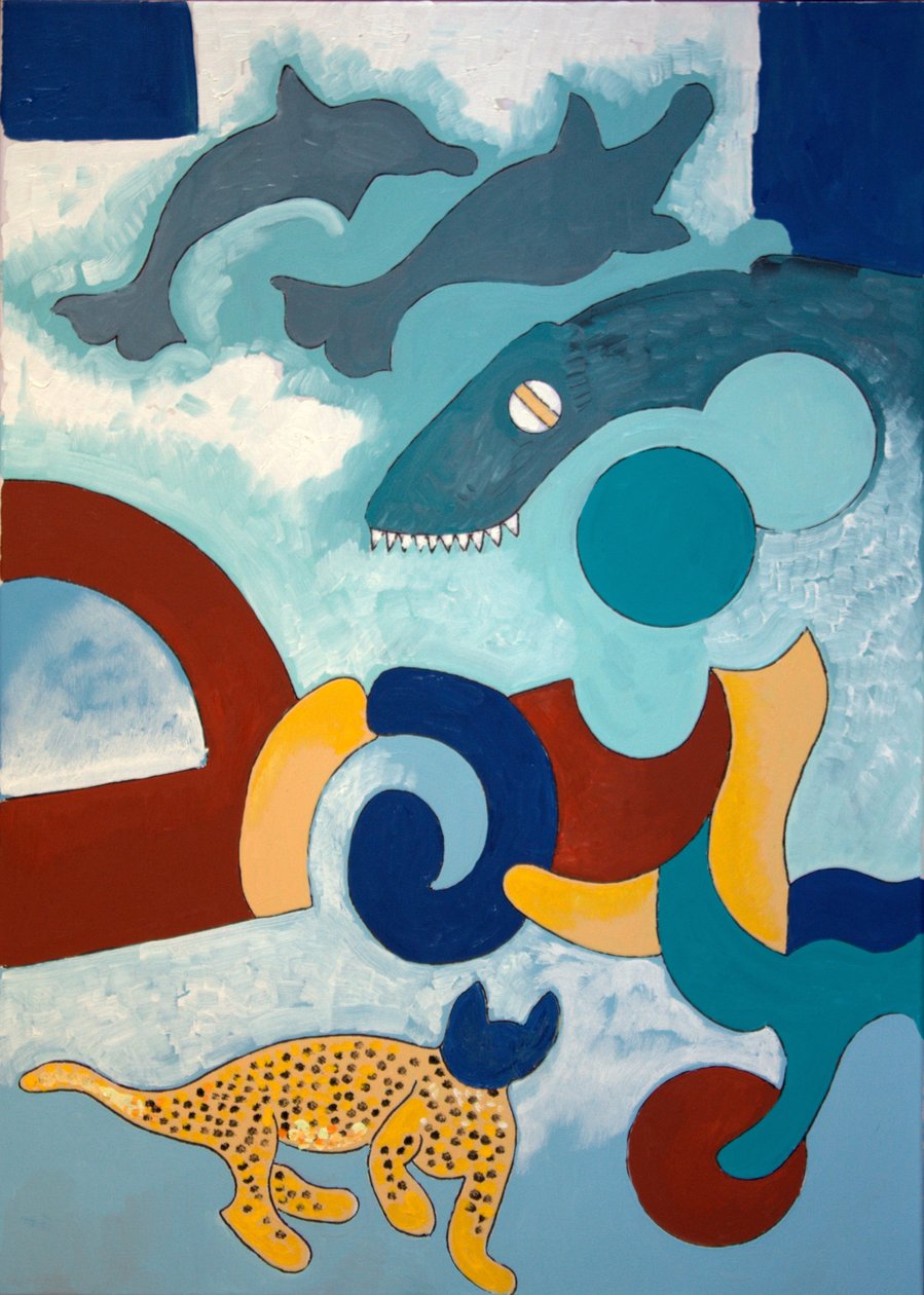 Le léopard a une tête bleue, 2009 - Jan Groneberg